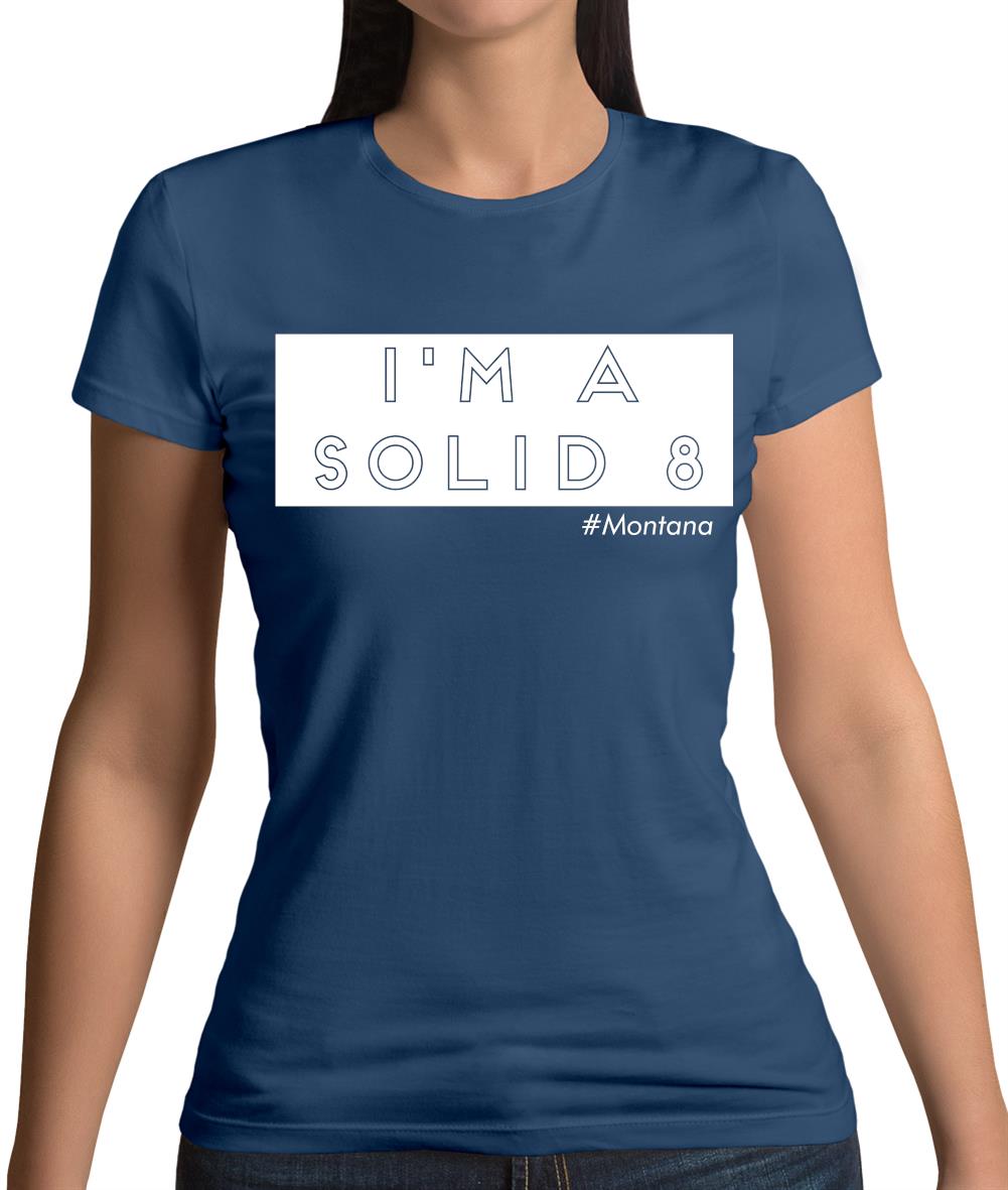 Love Island Solid 8 Solid 8 Womens T-Shirt Love Island Solid 8 Solid 8 Womens T-Shirt