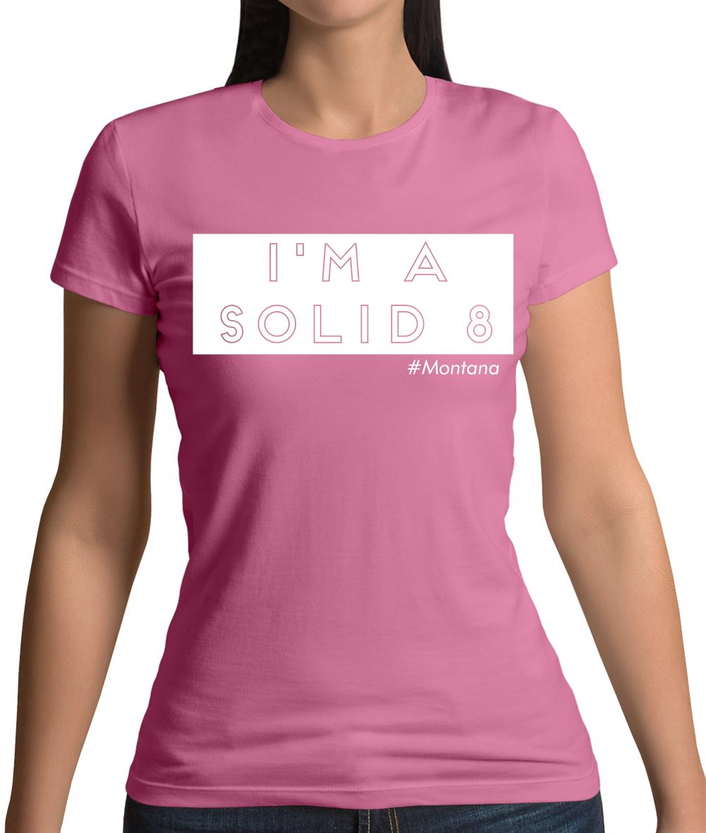 Love Island Solid 8 Solid 8 Womens T-Shirt Love Island Solid 8 Solid 8 Womens T-Shirt