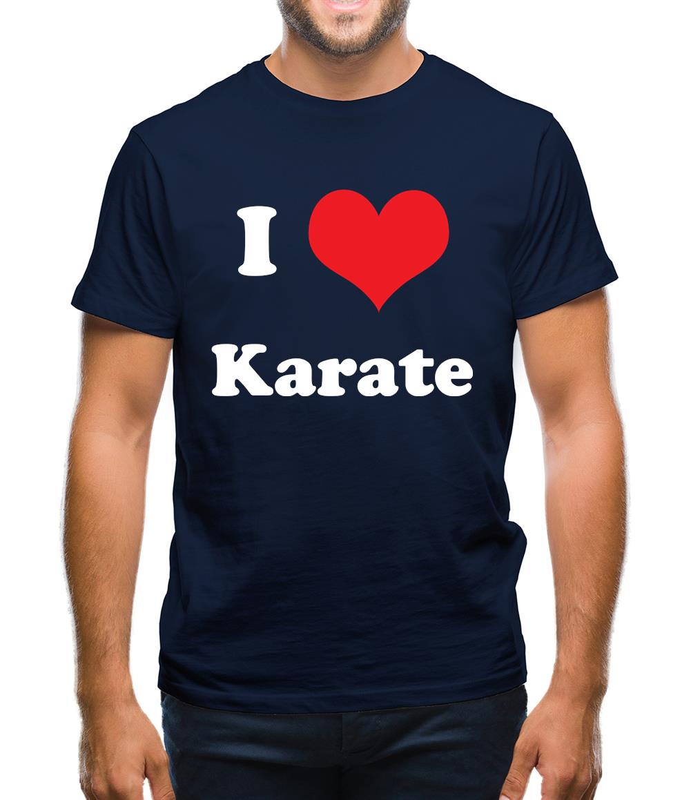 I Love Karate Mens T-Shirt I Love Karate Mens T-Shirt