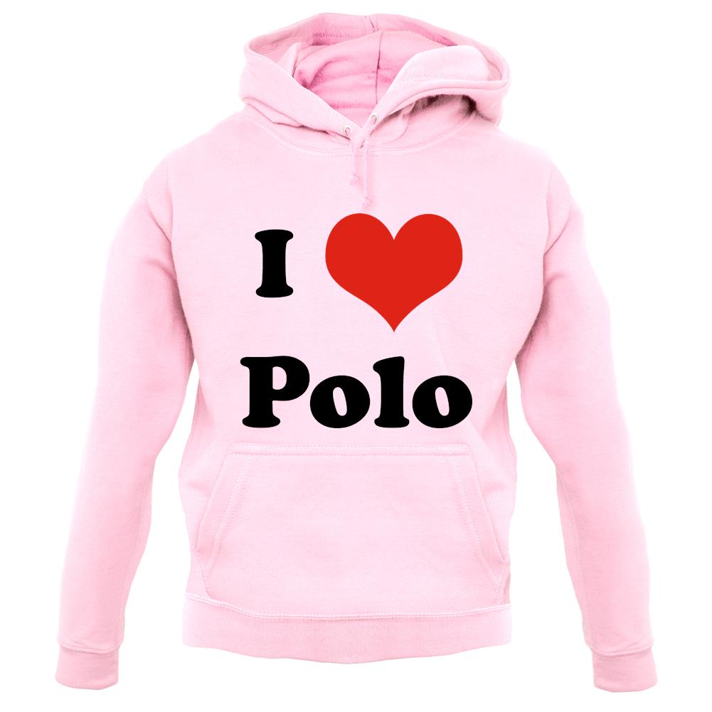 I Love Polo unisex hoodie I Love Polo unisex hoodie