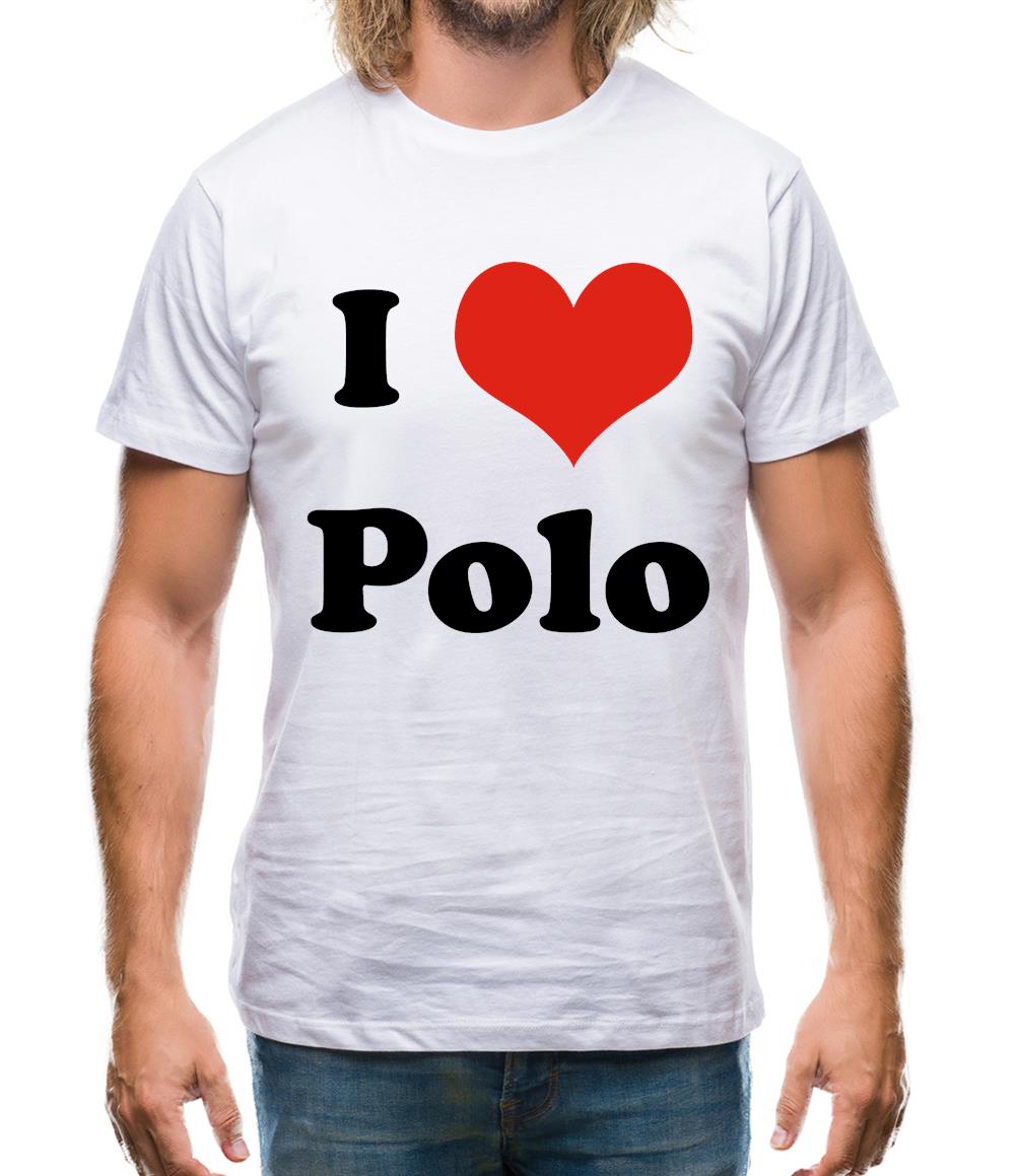 I Love Polo Mens T-Shirt I Love Polo Mens T-Shirt