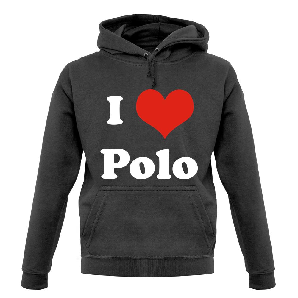 I Love Polo unisex hoodie I Love Polo unisex hoodie