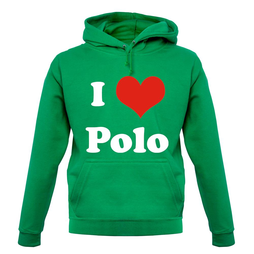 I Love Polo unisex hoodie I Love Polo unisex hoodie
