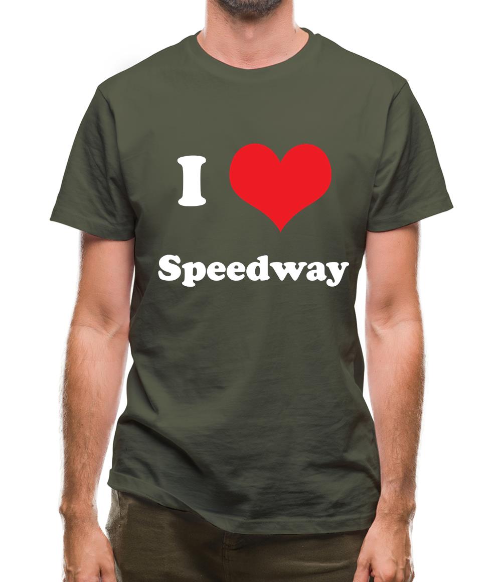 I Love Speedway Mens T-Shirt I Love Speedway Mens T-Shirt