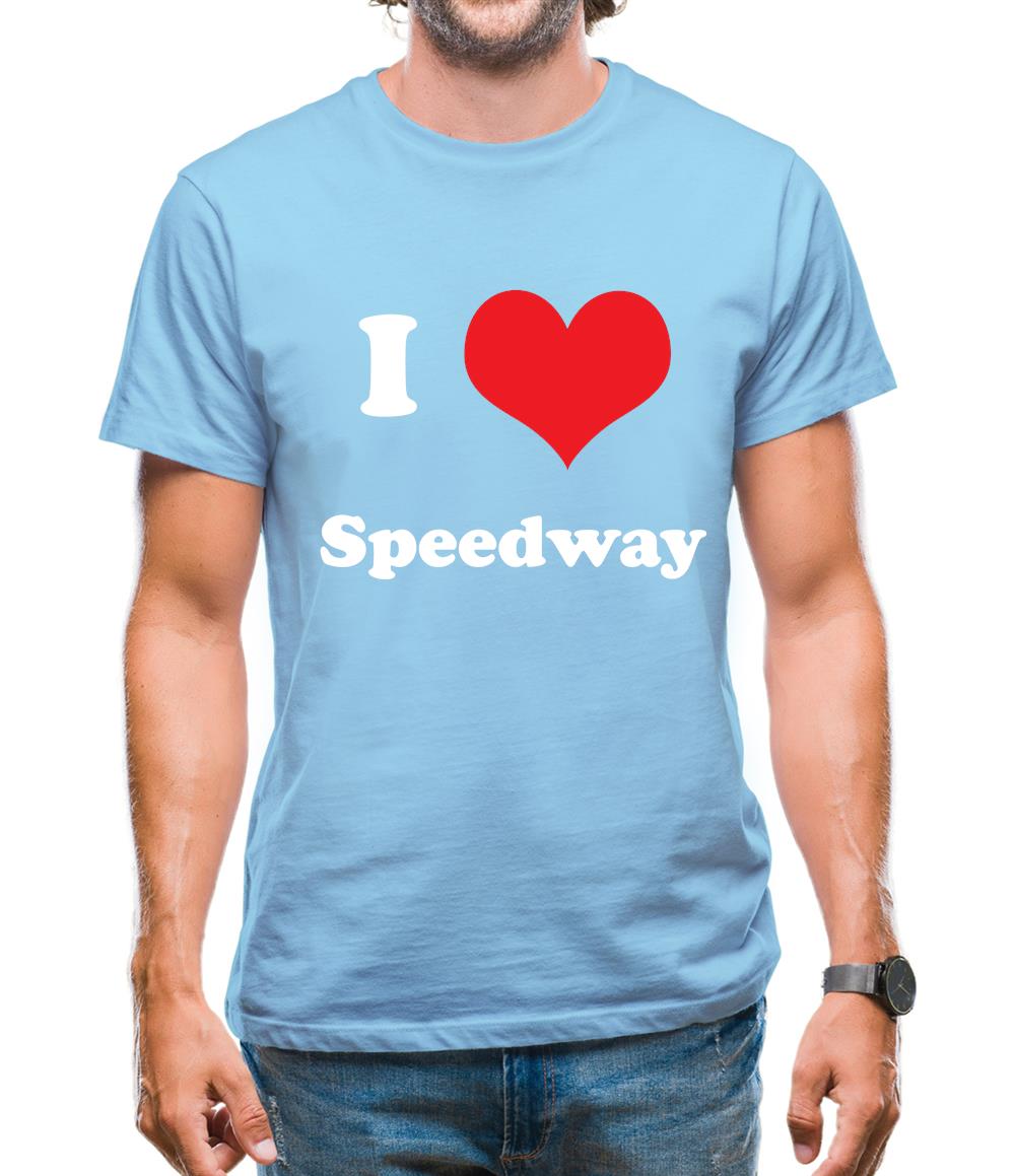 I Love Speedway Mens T-Shirt I Love Speedway Mens T-Shirt