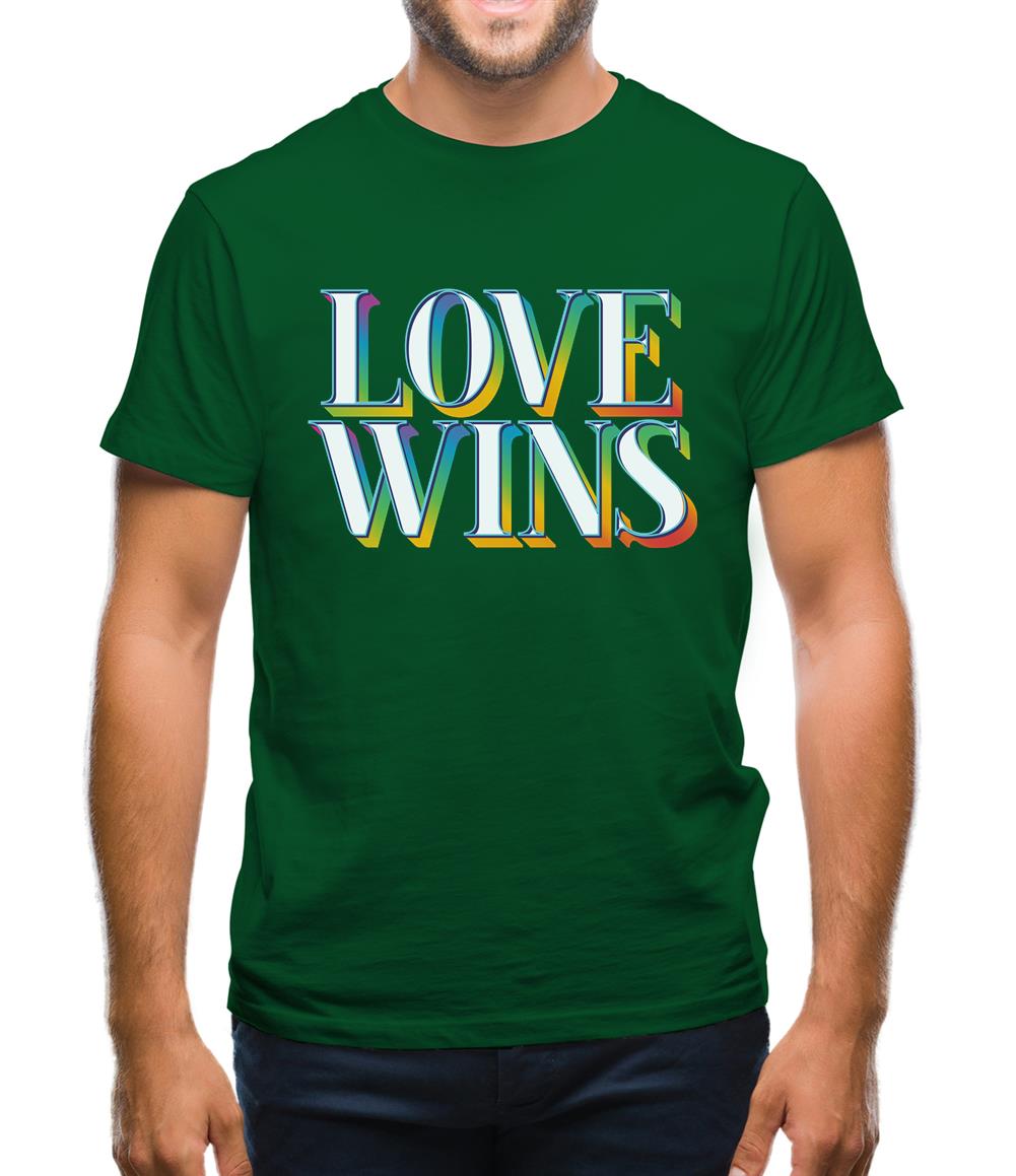 Love Wins Mens T-Shirt Love Wins Mens T-Shirt