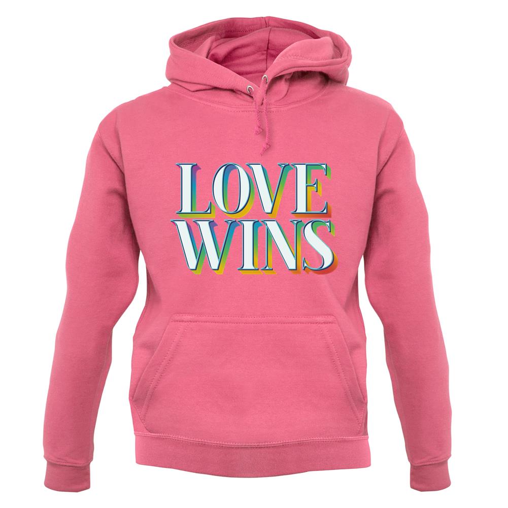 Love Wins unisex hoodie Love Wins unisex hoodie