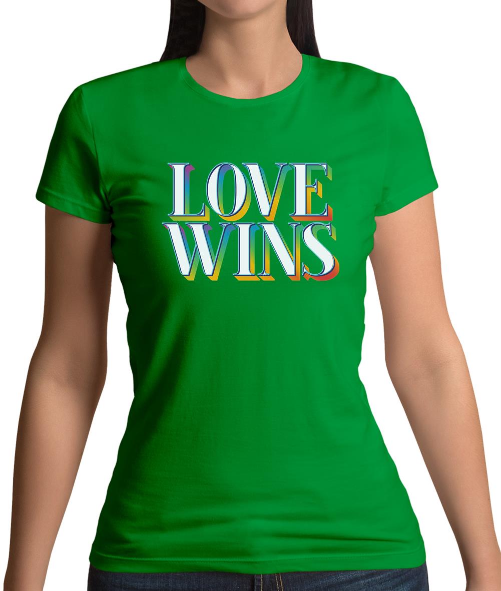 Love Wins Womens T-Shirt Love Wins Womens T-Shirt