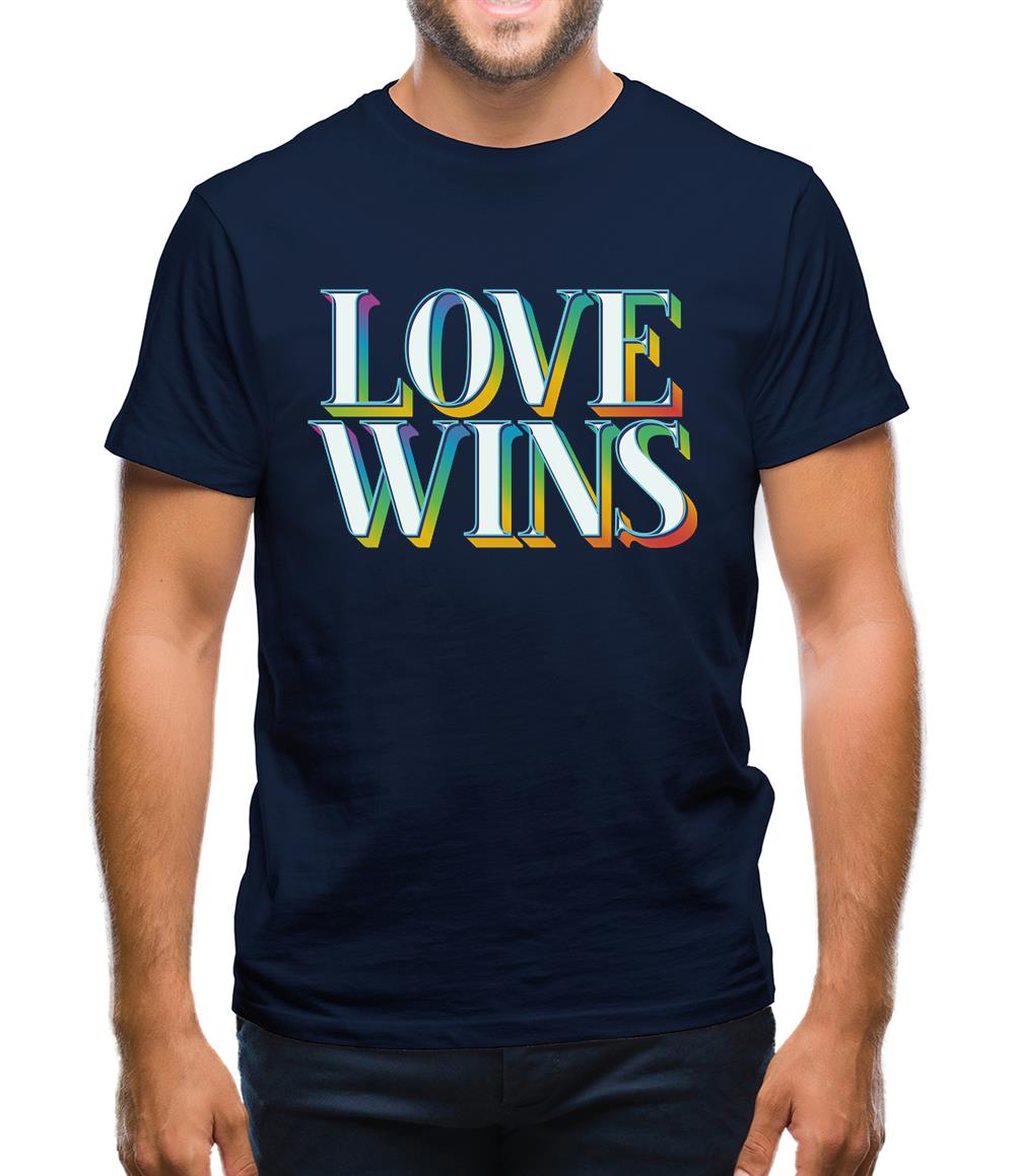 Love Wins Mens T-Shirt Love Wins Mens T-Shirt