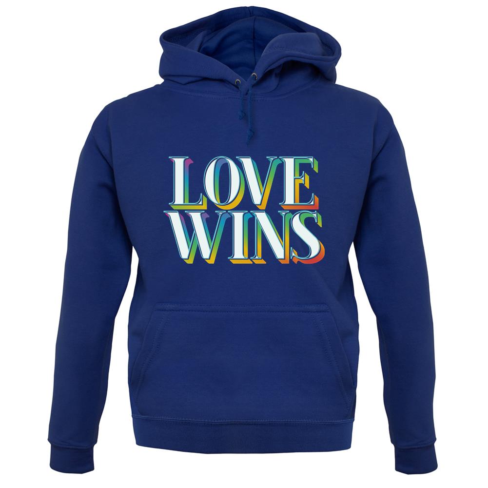 Love Wins unisex hoodie Love Wins unisex hoodie