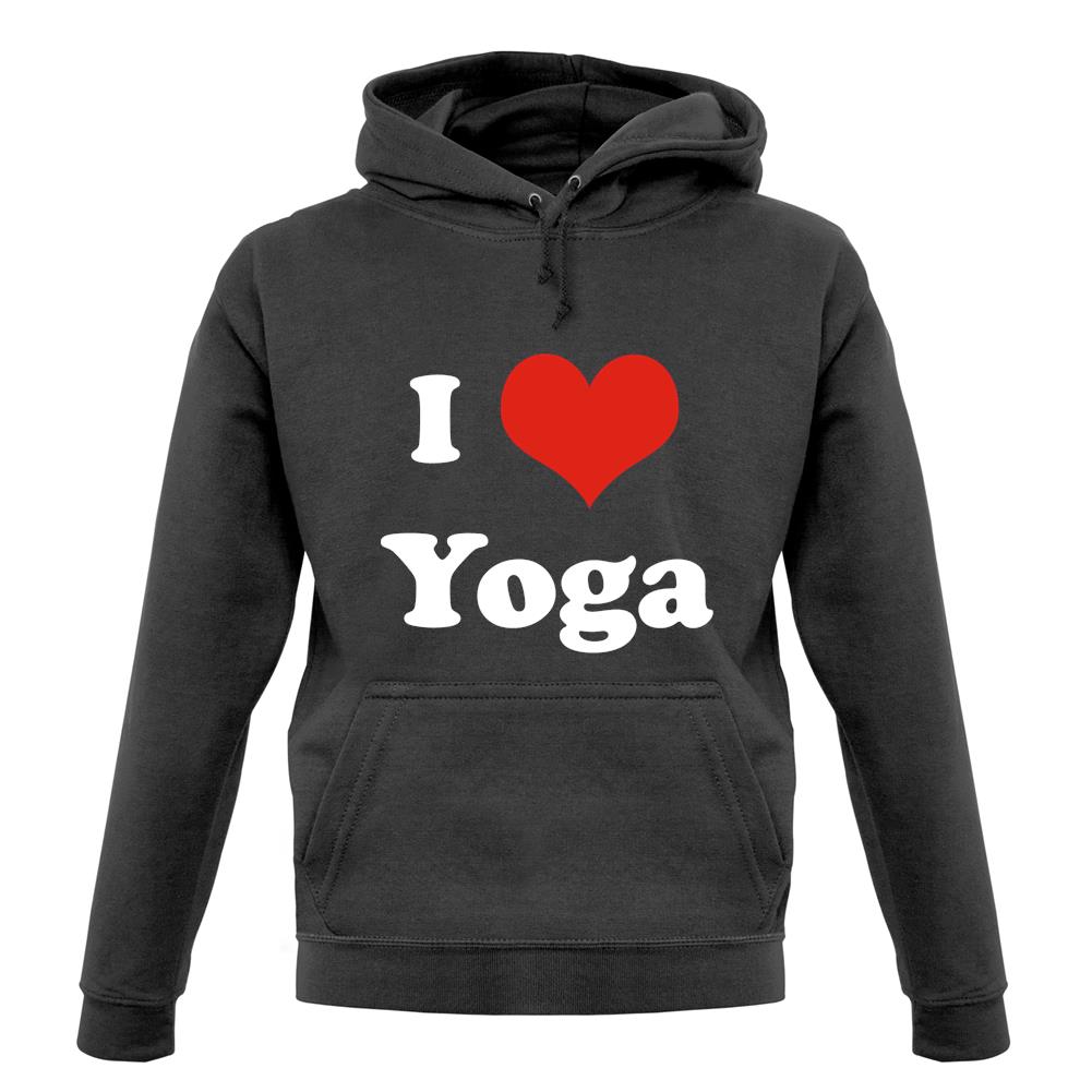 I Love Yoga unisex hoodie I Love Yoga unisex hoodie