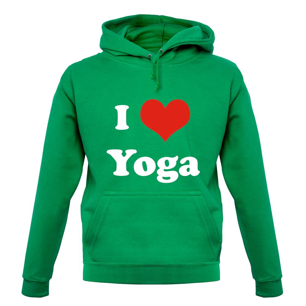 I Love Yoga unisex hoodie I Love Yoga unisex hoodie
