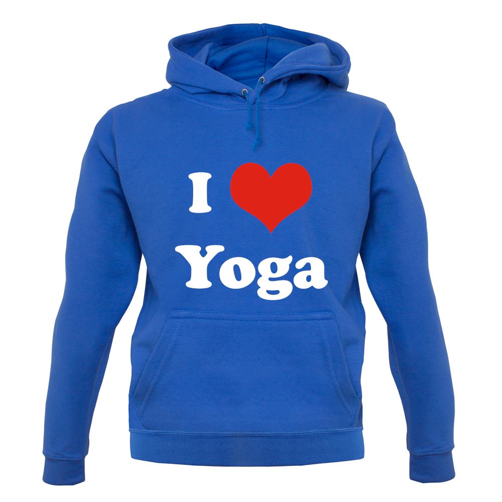 I Love Yoga unisex hoodie I Love Yoga unisex hoodie