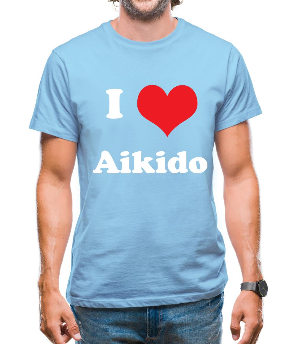I Love Aikido Mens T-Shirt I Love Aikido Mens T-Shirt