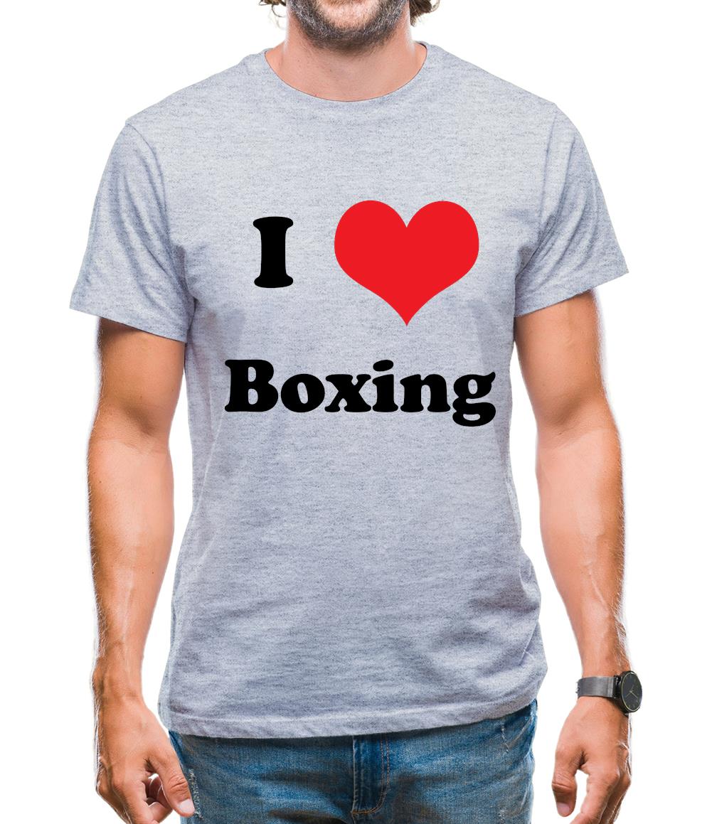 I Love Boxing Mens T-Shirt I Love Boxing Mens T-Shirt