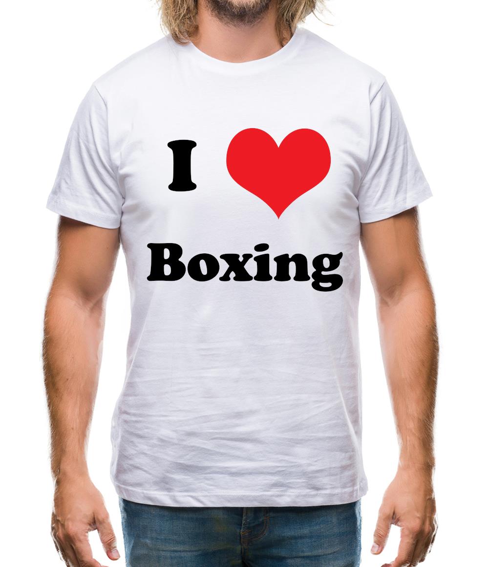 I Love Boxing Mens T-Shirt I Love Boxing Mens T-Shirt