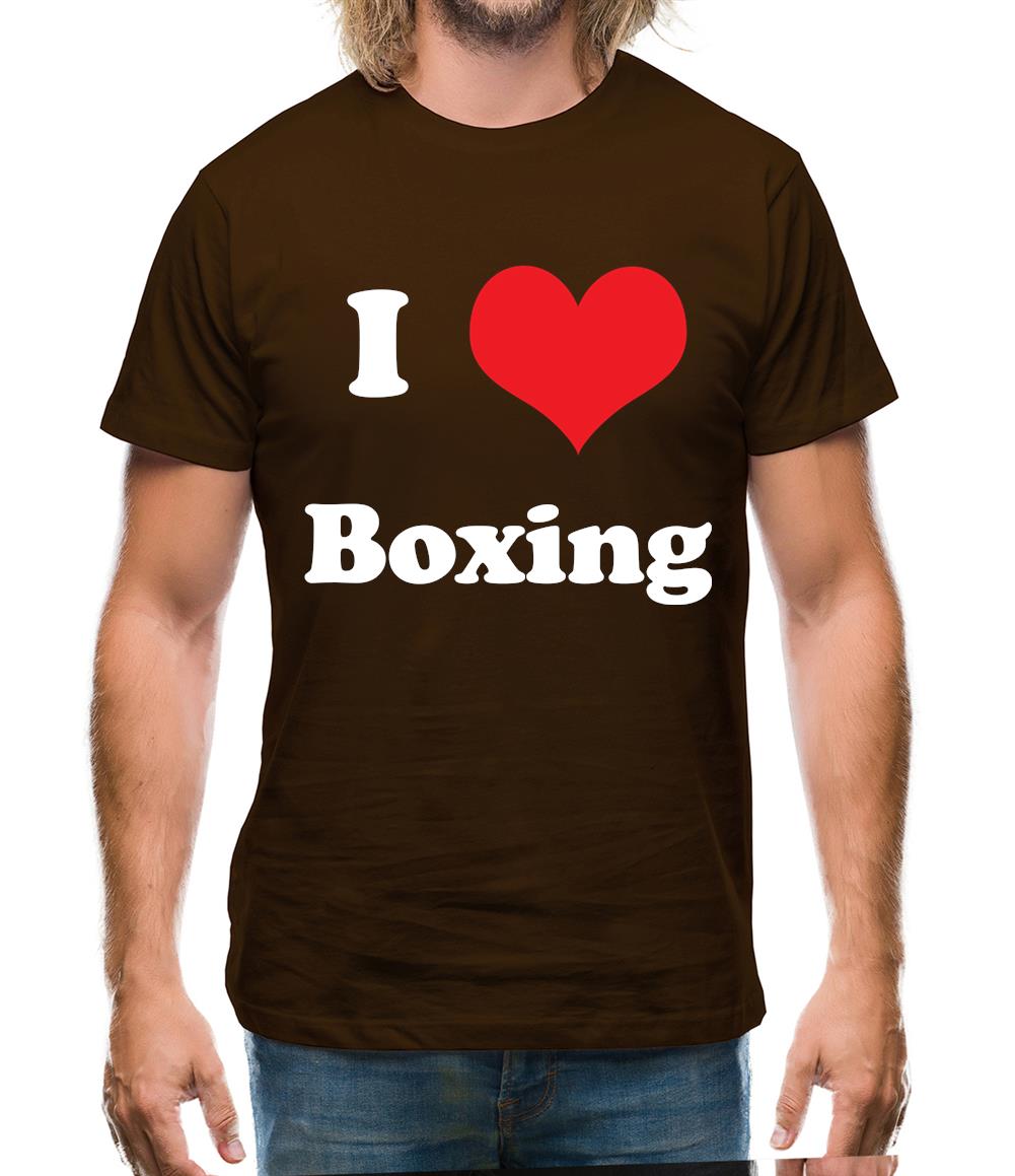 I Love Boxing Mens T-Shirt I Love Boxing Mens T-Shirt