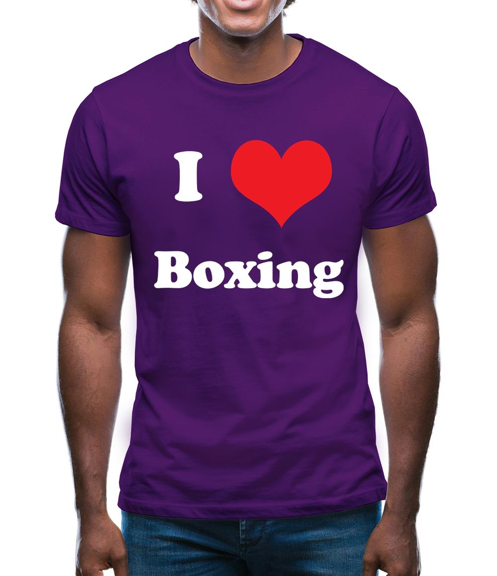 I Love Boxing Mens T-Shirt I Love Boxing Mens T-Shirt