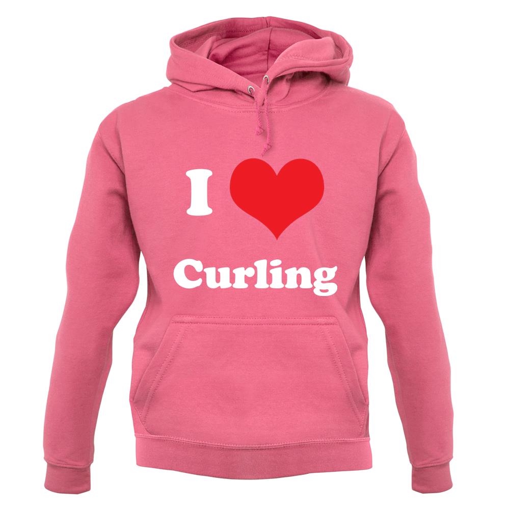 I Love Curling unisex hoodie I Love Curling unisex hoodie