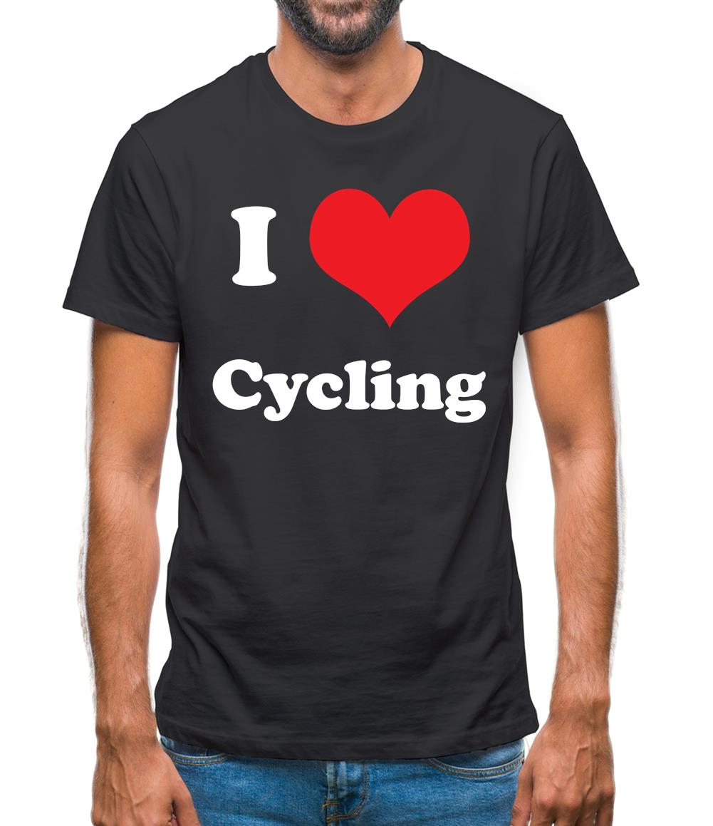 I Love Cycling Mens T-Shirt I Love Cycling Mens T-Shirt