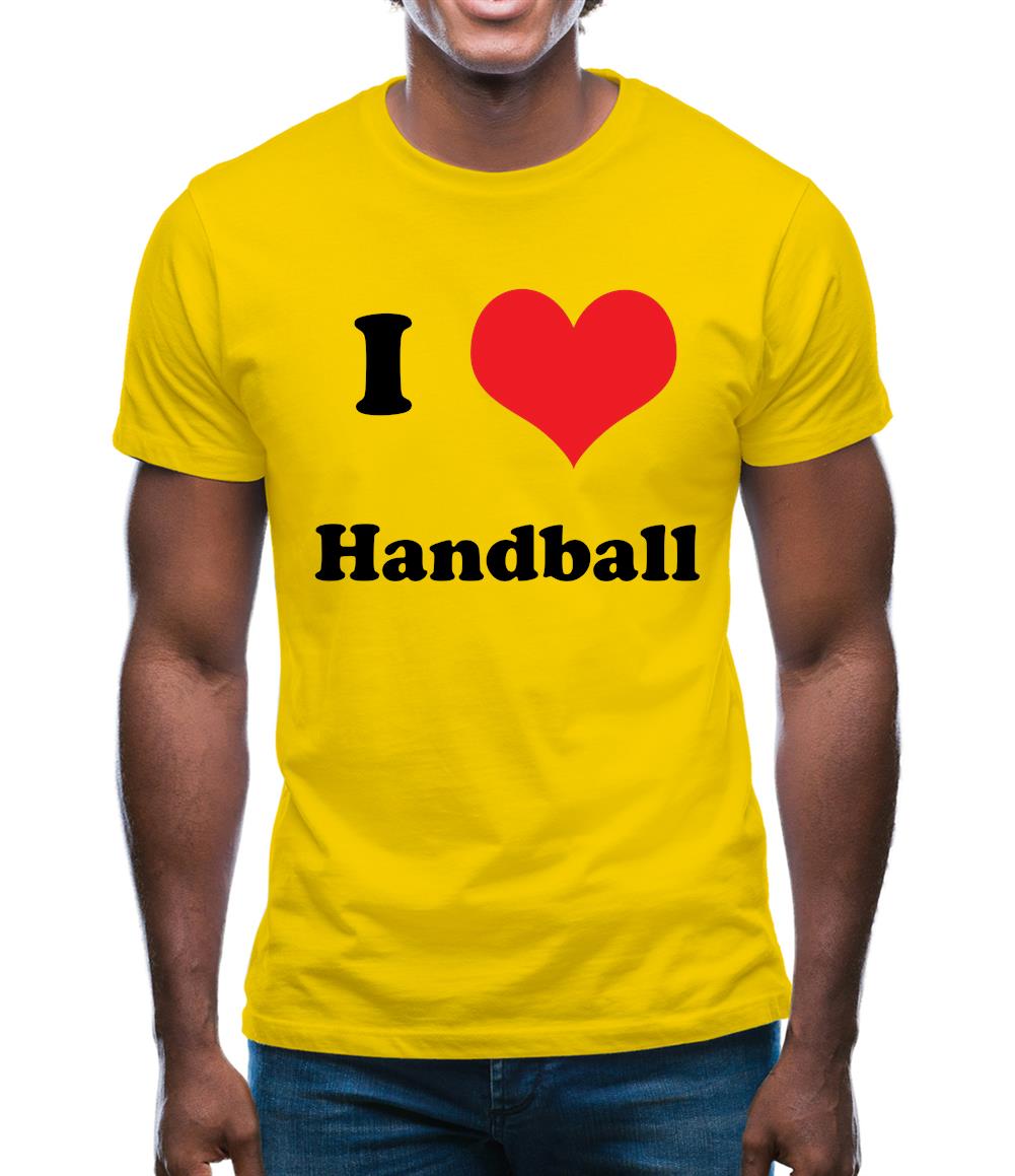 I Love Handball Mens T-Shirt I Love Handball Mens T-Shirt