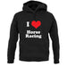 I Love Horse Racing unisex hoodie I Love Horse Racing unisex hoodie