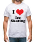 I Love Ice Skating Mens T-Shirt I Love Ice Skating Mens T-Shirt