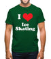 I Love Ice Skating Mens T-Shirt I Love Ice Skating Mens T-Shirt