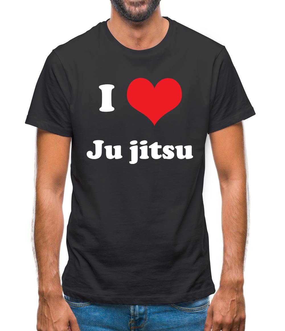 I Love Jujitsu Mens T-Shirt I Love Jujitsu Mens T-Shirt