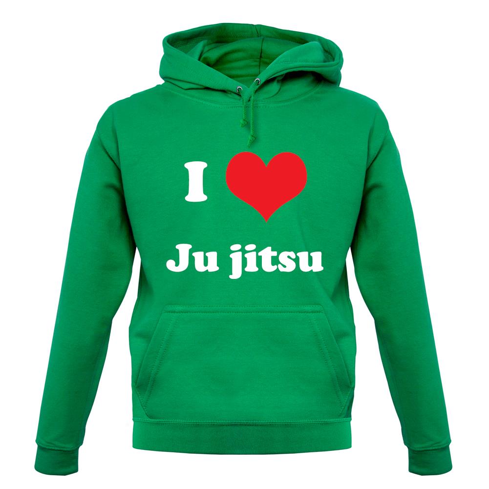 I Love Jujitsu unisex hoodie I Love Jujitsu unisex hoodie