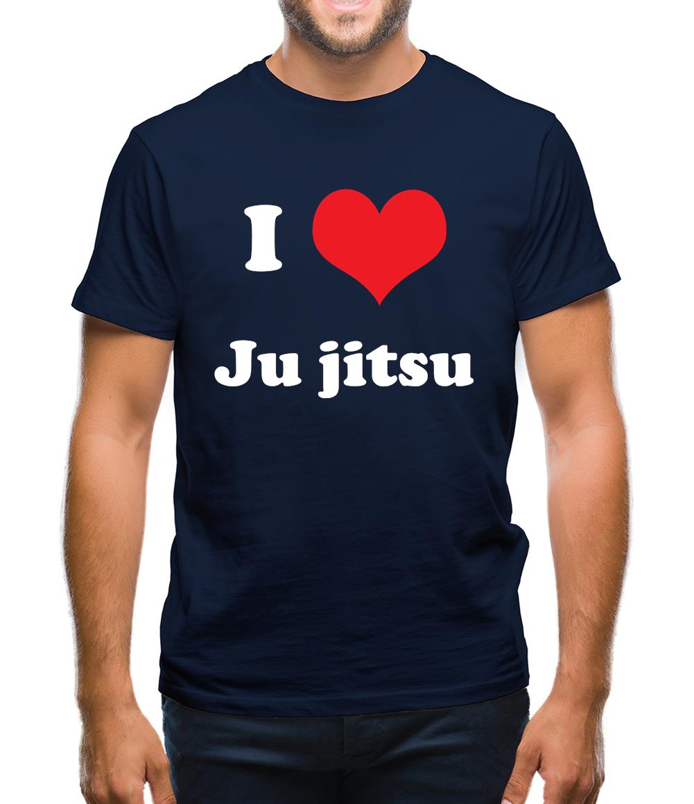 I Love Jujitsu Mens T-Shirt I Love Jujitsu Mens T-Shirt