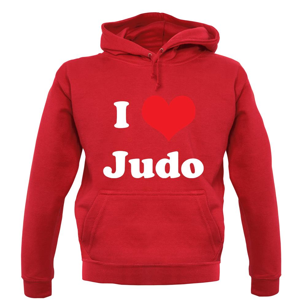 I Love Judo unisex hoodie I Love Judo unisex hoodie