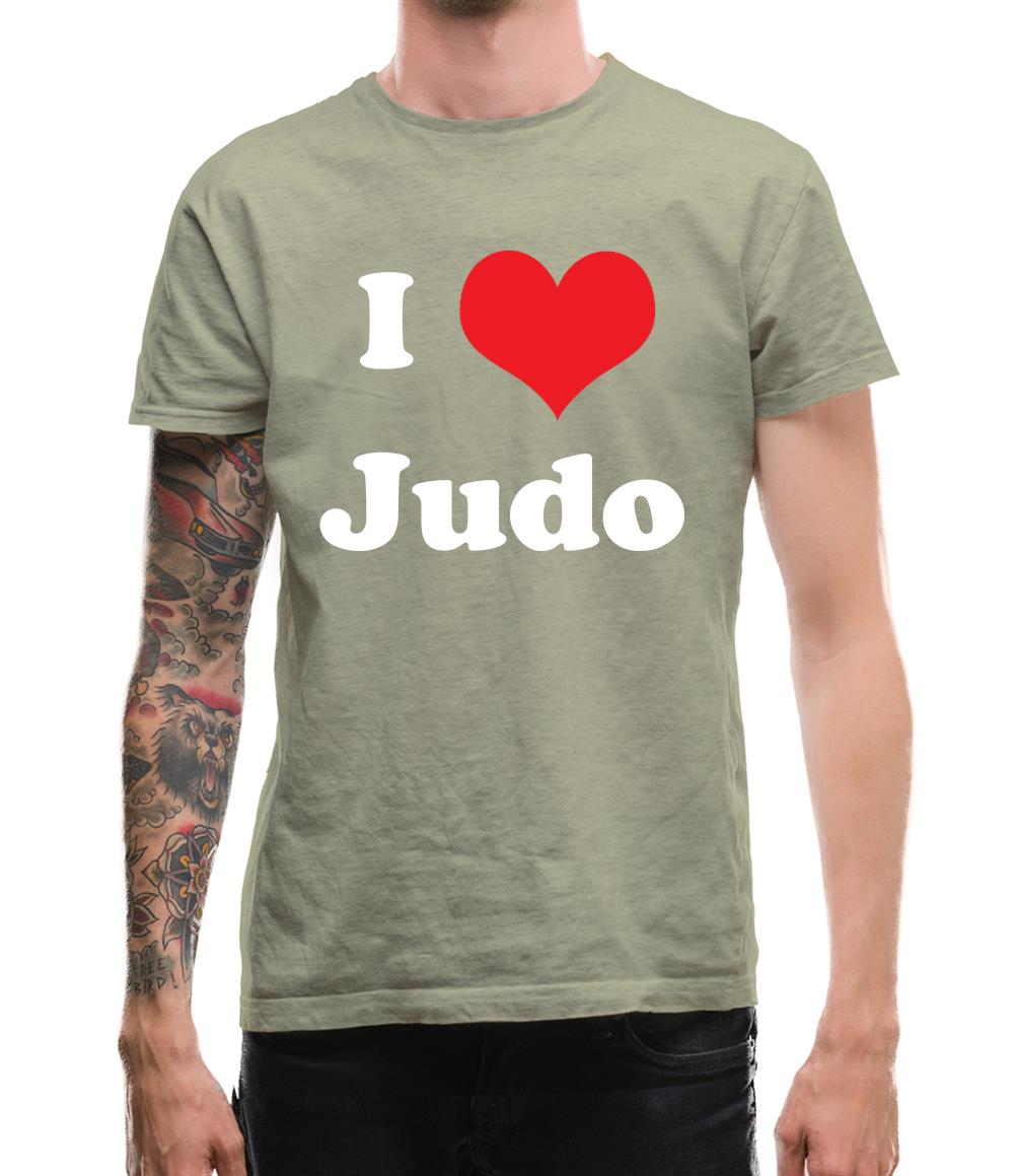 I Love Judo Mens T-Shirt I Love Judo Mens T-Shirt