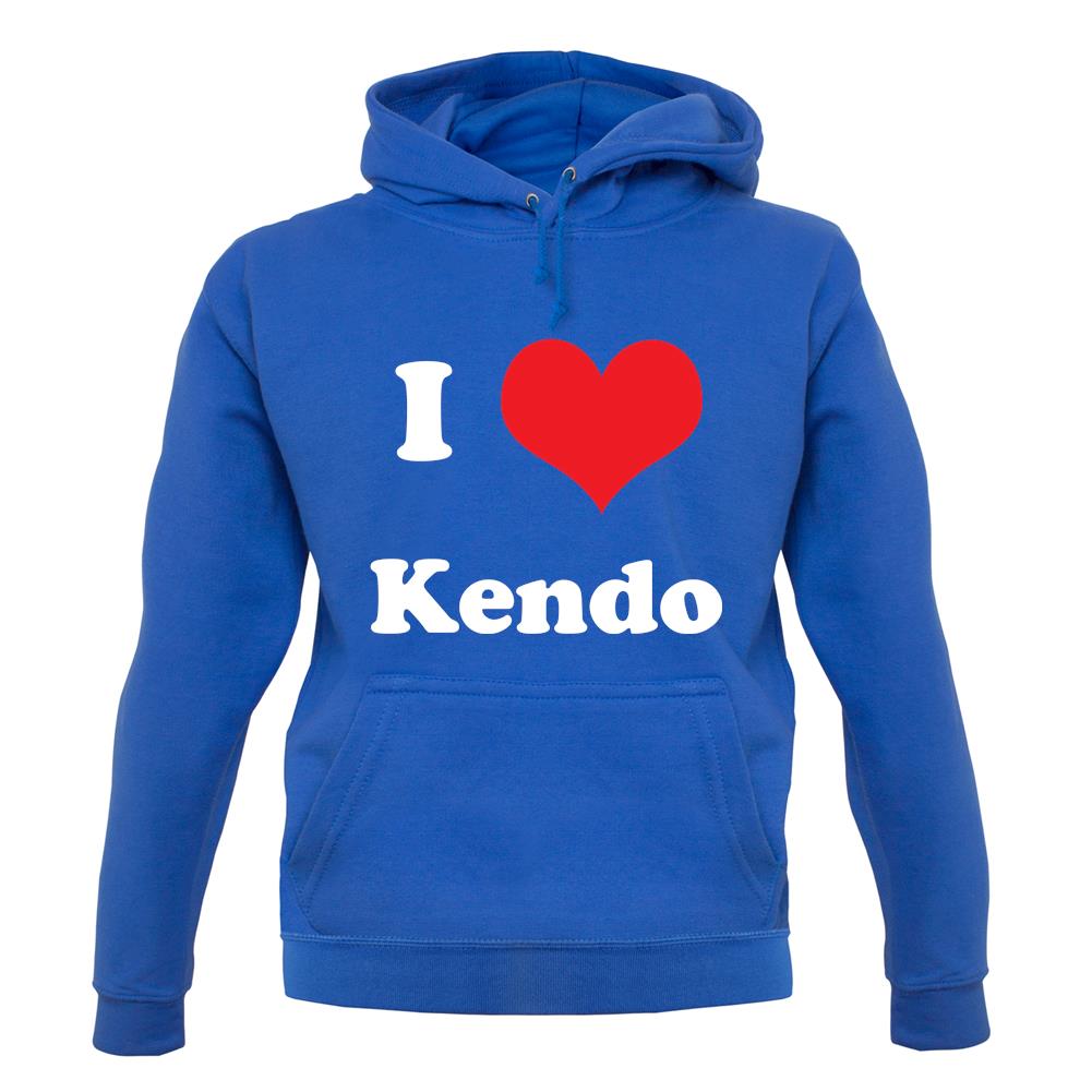 I Love Kendo unisex hoodie I Love Kendo unisex hoodie