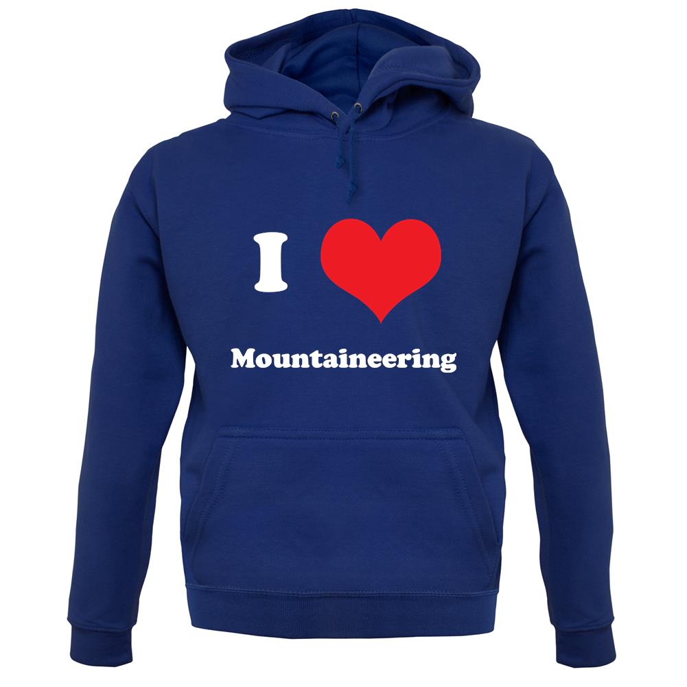 I Love Mountaineering unisex hoodie I Love Mountaineering unisex hoodie