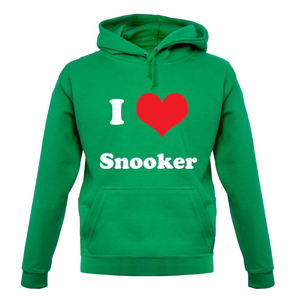 I Love Snooker unisex hoodie I Love Snooker unisex hoodie