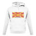 Macedonia Barcode Style Flag unisex hoodie Macedonia Barcode Style Flag unisex hoodie