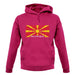 Macedonia Barcode Style Flag unisex hoodie Macedonia Barcode Style Flag unisex hoodie
