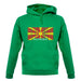 Macedonia Barcode Style Flag unisex hoodie Macedonia Barcode Style Flag unisex hoodie