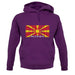 Macedonia Barcode Style Flag unisex hoodie Macedonia Barcode Style Flag unisex hoodie