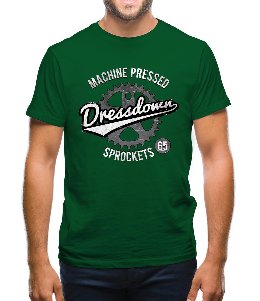 Machine Pressed Sprockets Dressdown Mens T-Shirt Machine Pressed Sprockets Dressdown Mens T-Shirt
