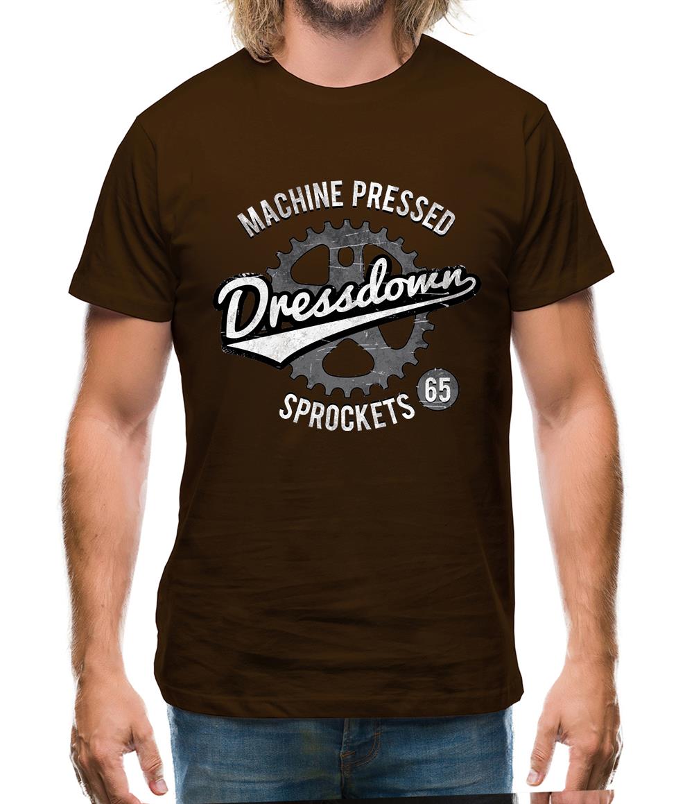 Machine Pressed Sprockets Dressdown Mens T-Shirt Machine Pressed Sprockets Dressdown Mens T-Shirt