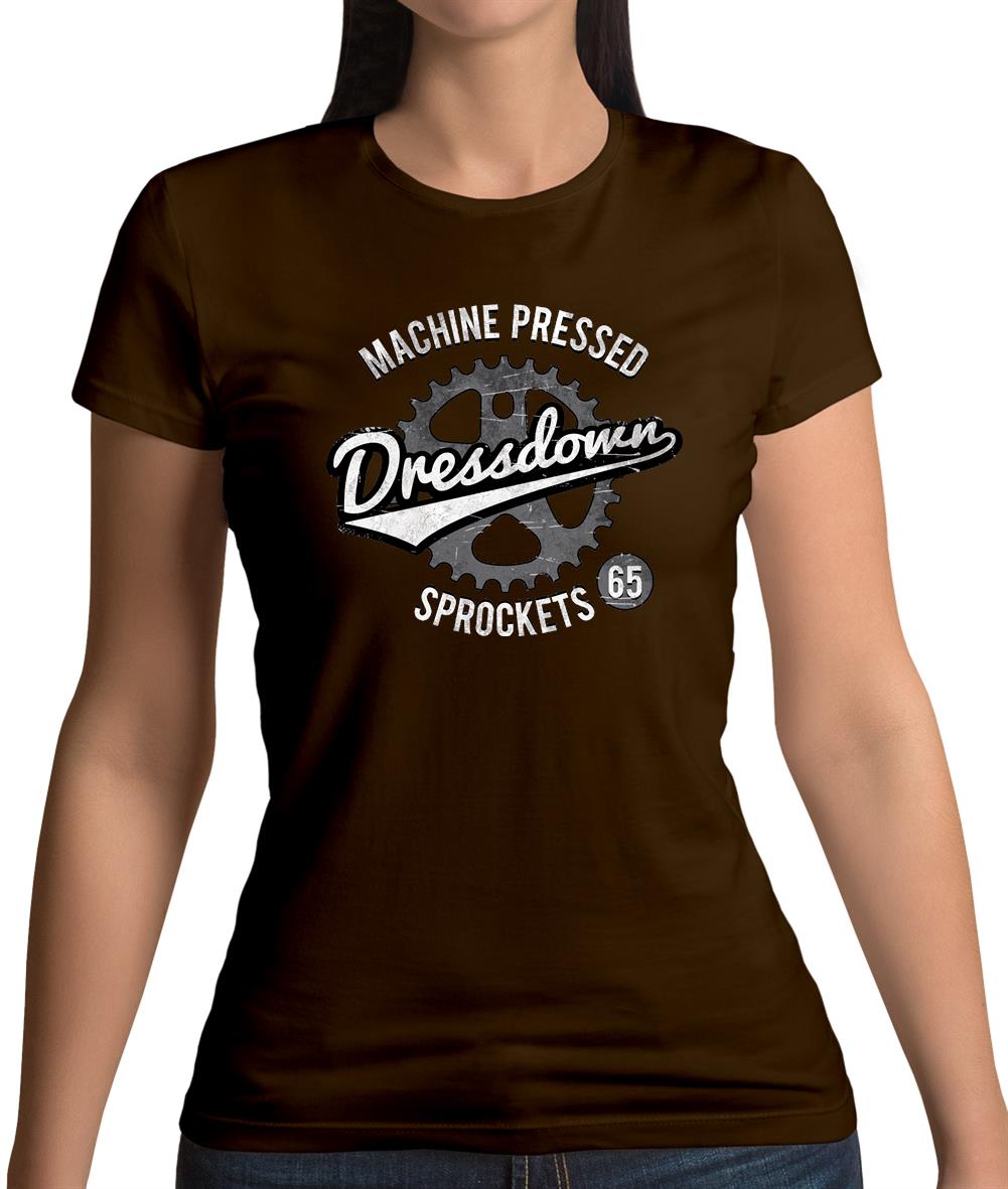 Machine Pressed Sprockets Dressdown Womens T-Shirt Machine Pressed Sprockets Dressdown Womens T-Shirt