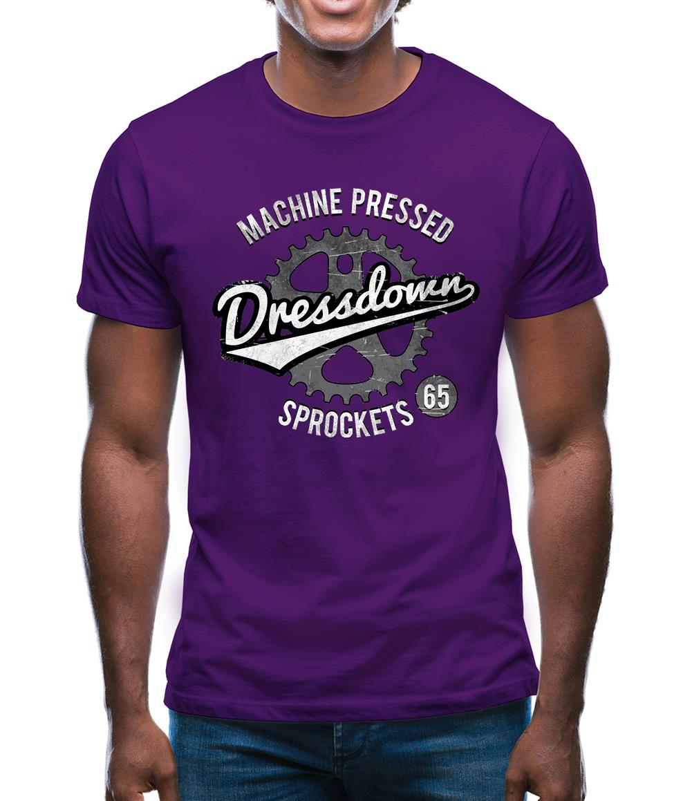 Machine Pressed Sprockets Dressdown Mens T-Shirt Machine Pressed Sprockets Dressdown Mens T-Shirt