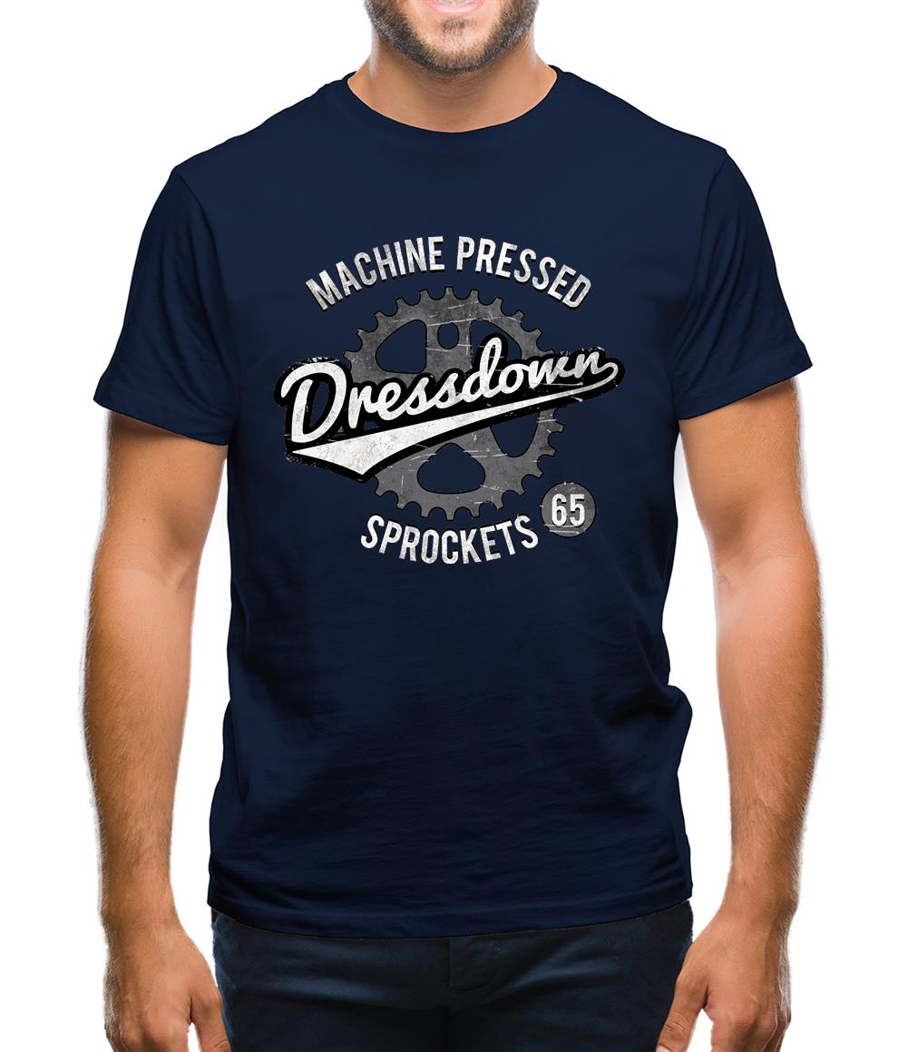 Machine Pressed Sprockets Dressdown Mens T-Shirt Machine Pressed Sprockets Dressdown Mens T-Shirt