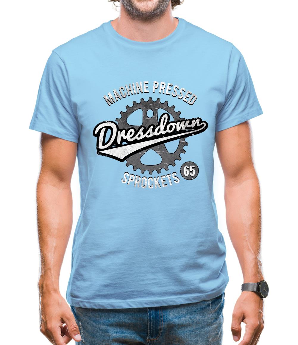 Machine Pressed Sprockets Dressdown Mens T-Shirt Machine Pressed Sprockets Dressdown Mens T-Shirt