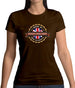 Made In Berwick-Upon-Tweed 100% Authentic Womens T-Shirt
