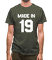 Made In '19 Mens T-Shirt Made In '19 Mens T-Shirt