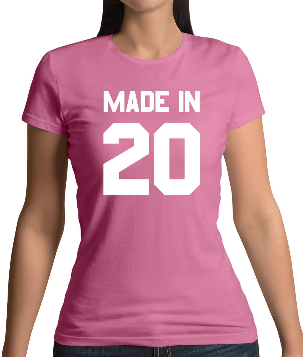 Made In '20 Womens T-Shirt Made In '20 Womens T-Shirt