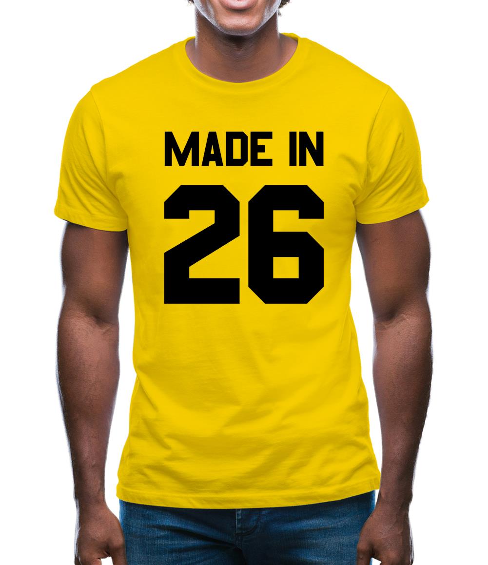 Made In '26 Mens T-Shirt